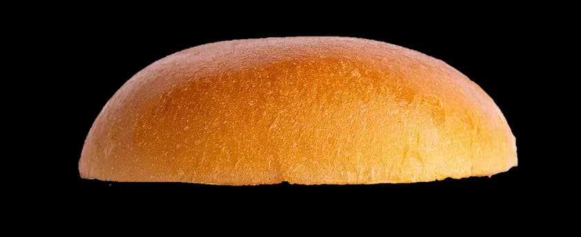 Toasted brioche bun, top
